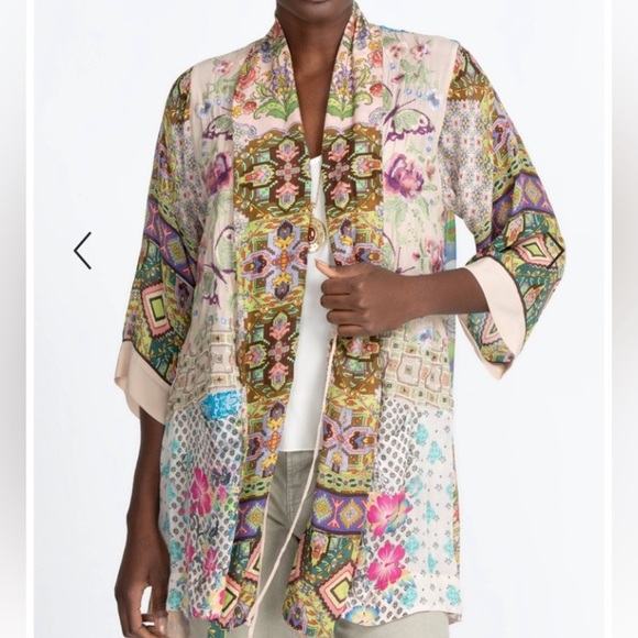 Tempo mix embroidered kimono - Picture 1 of 6